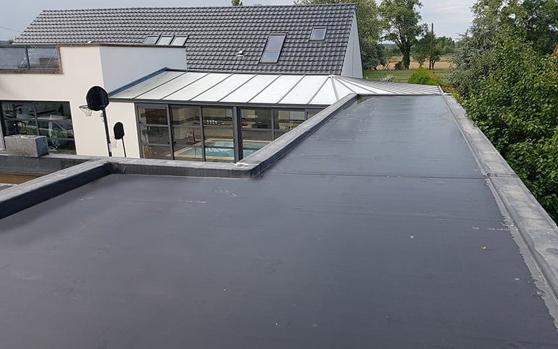 800 x 500 EPDM Tag EPDM-tagdug på fladt tag
