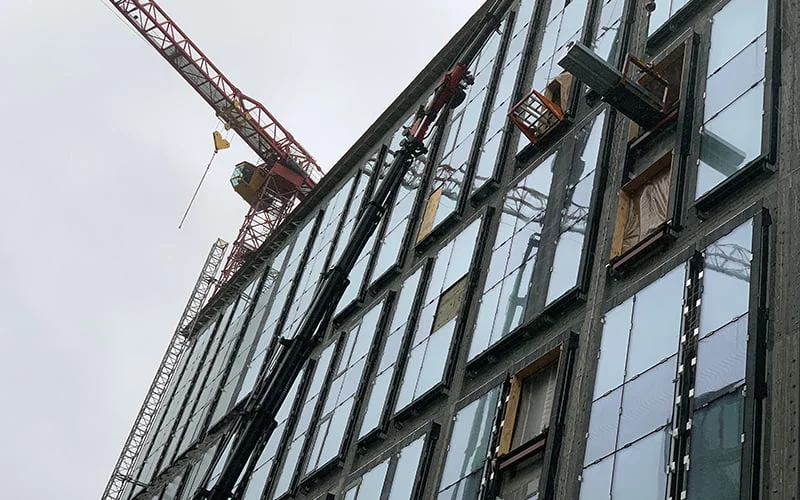Glas og facade