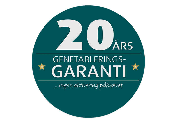 20 års Garanti