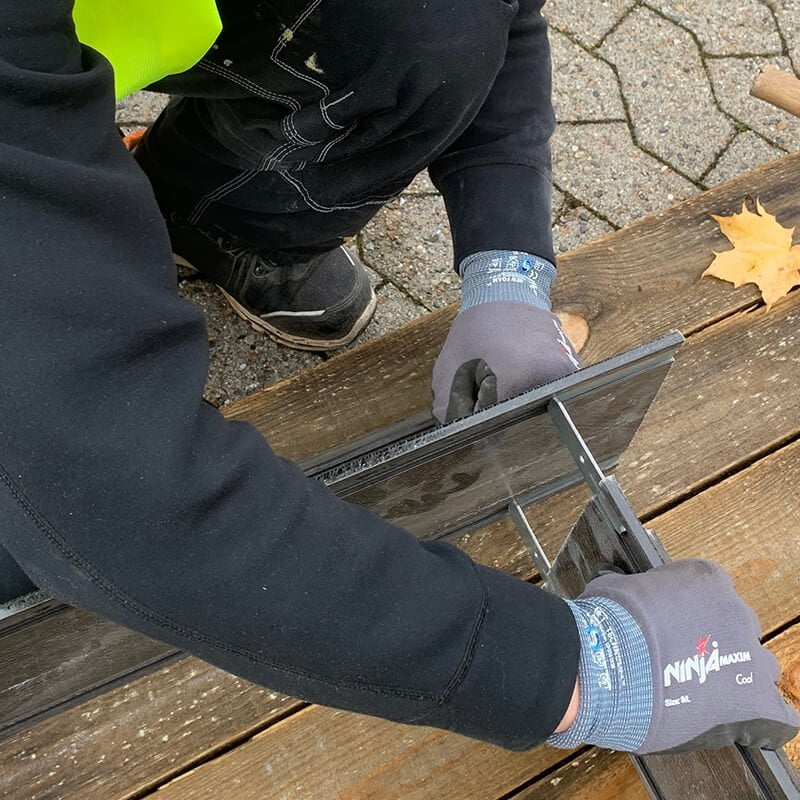 Enkelt mand samler Ljungdahl OUTFRAME vinduesfals