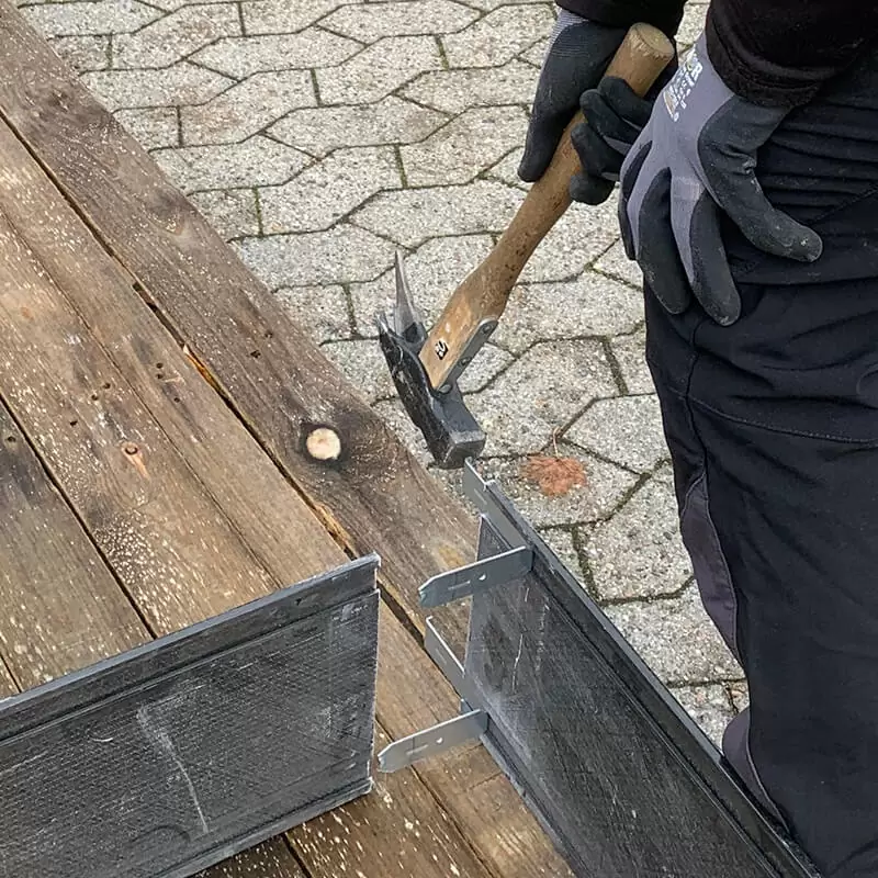 Samling af Ljungdahl OUTFRAME vinduesfals