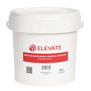 Waterbased Bonding Adhesive er en vandbaseret kontaktklæber til fastklæbning af Elevate EPDM-membraner.