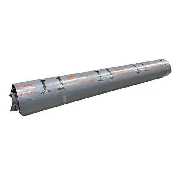 RubberGard EPDM Tagmembran 1,52 mm med ekstra bredde til flade tage på større bygninger.