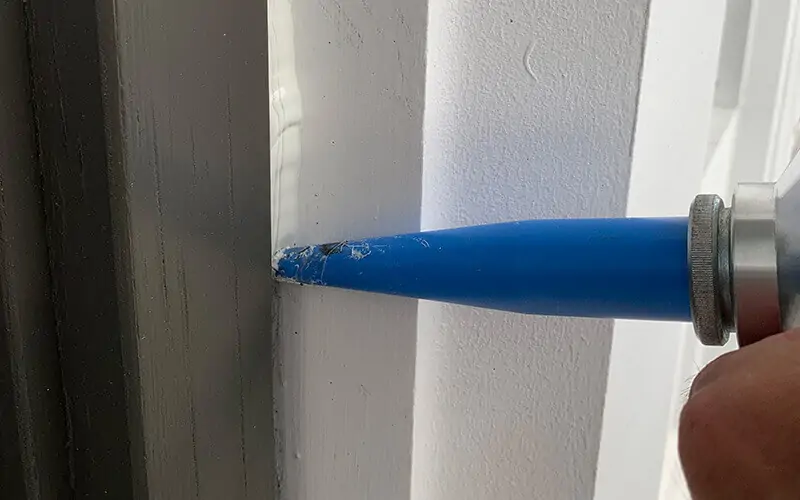 800 x 500 Udvendig vinduesfuge Fugedimensionering - Fugeslip