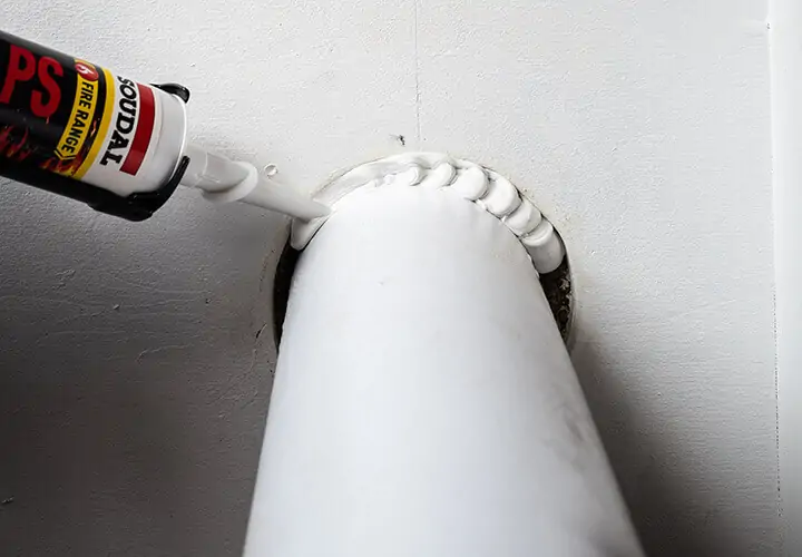 720 x 500 SFR Passiv brandsikring ved rør