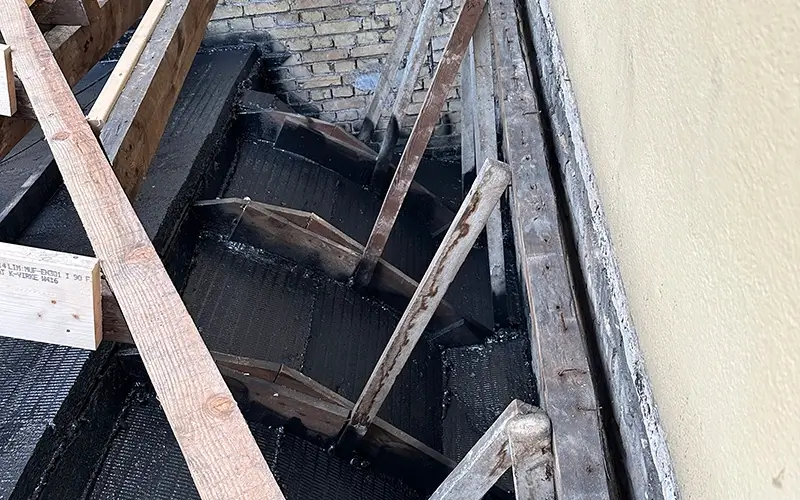Ljungdahl AIRBLOCK ved renovering af Bastionen Nyborg - Keld Hermann