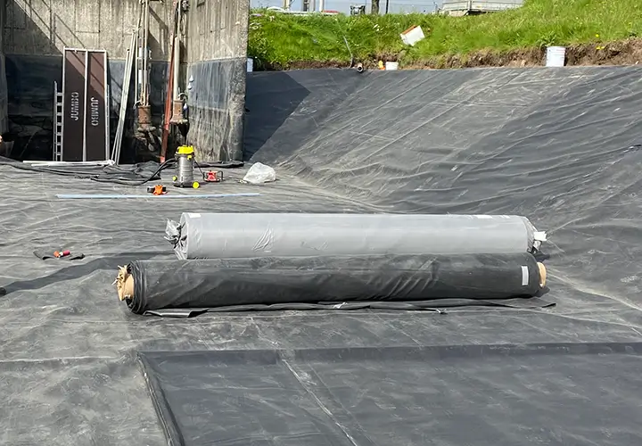 EPDM Opsamlingsbassin, Rockwool