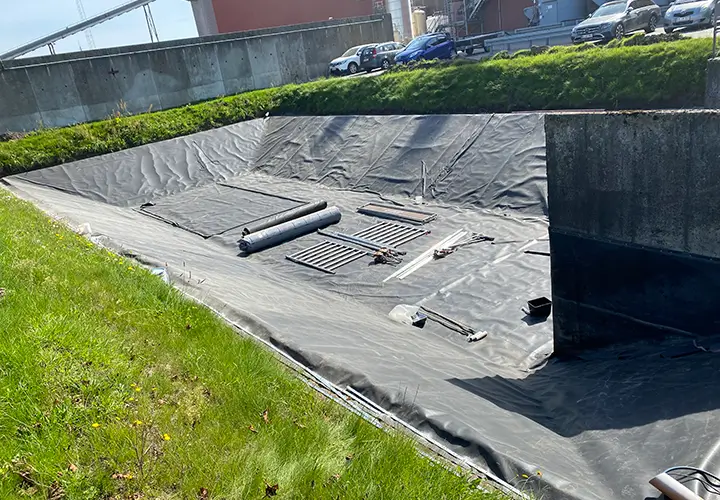 EPDM Opsamlingsbassin, Rockwool